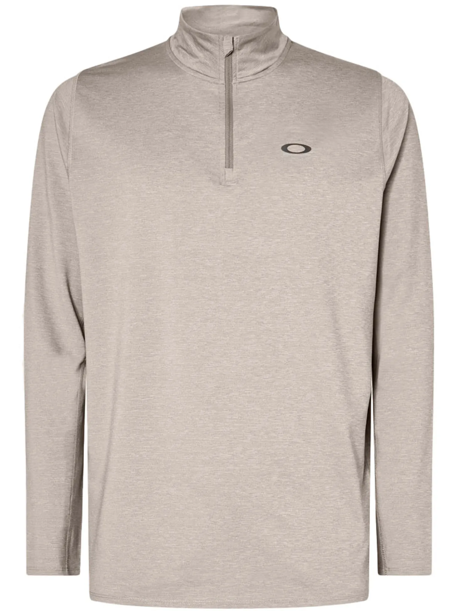 Oakley Gravity Range Quarter Zip Midlayer - Steel Grey Heather
