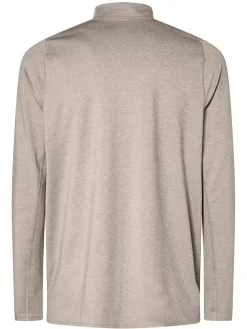 Oakley Gravity Range Quarter Zip Midlayer - Steel Grey Heather