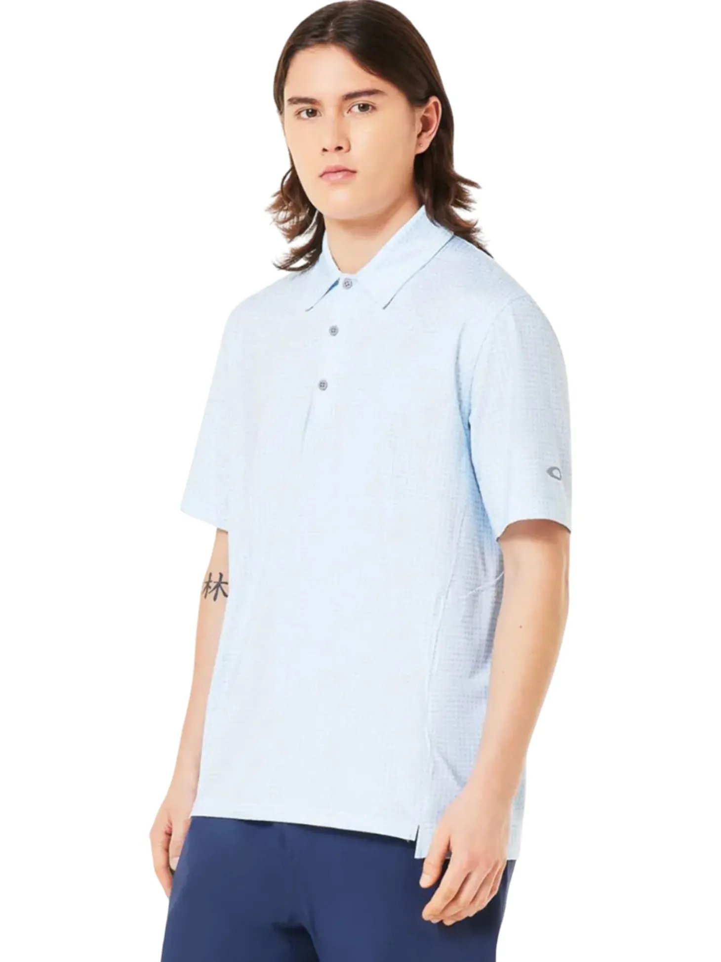 Oakley Grid Camo Polo - Monogram Frost