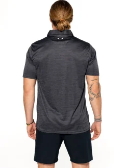 Oakley Hydrolix Galaxy Polo - Dark Pacific Heather