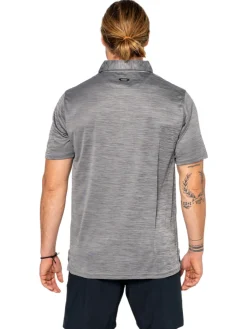 Oakley Hydrolix Galaxy Polo - New Granite Heather