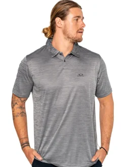 Oakley Hydrolix Galaxy Polo - New Granite Heather