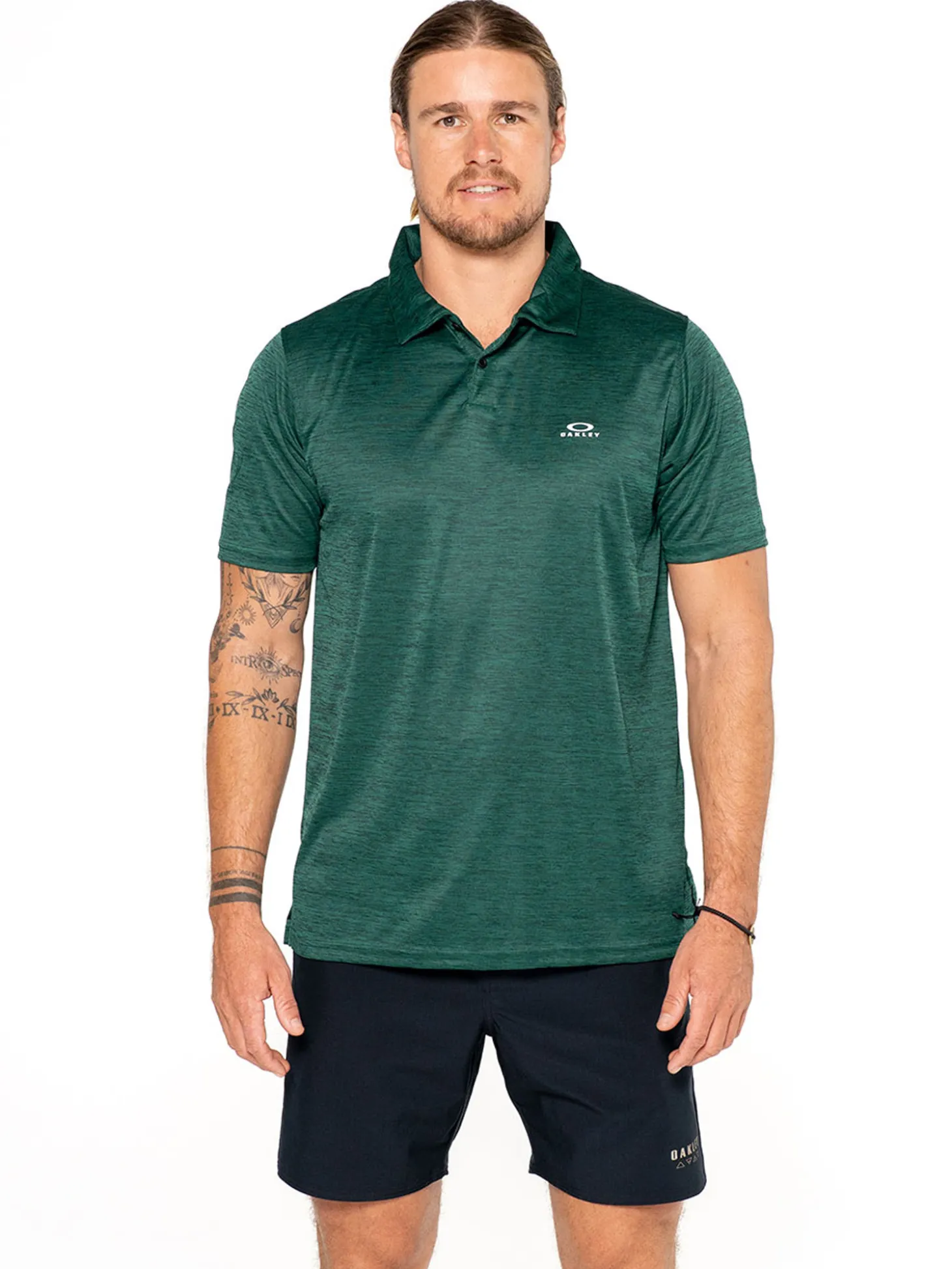 Oakley Hydrolix Galaxy Polo - Boulder Green