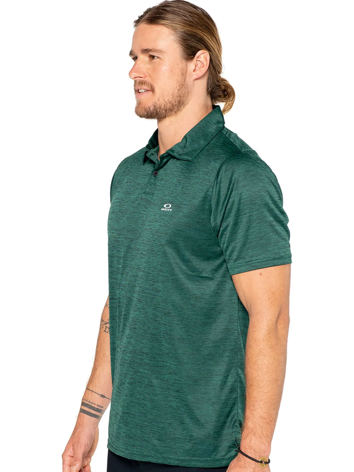 Oakley Hydrolix Galaxy Polo - Boulder Green