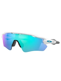 Oakley Radar EV Path Sunglasses - Polished White w/ Prizm Sapphire