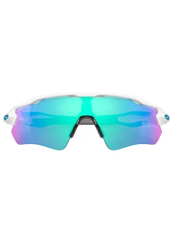 Oakley Radar EV Path Sunglasses - Polished White w/ Prizm Sapphire