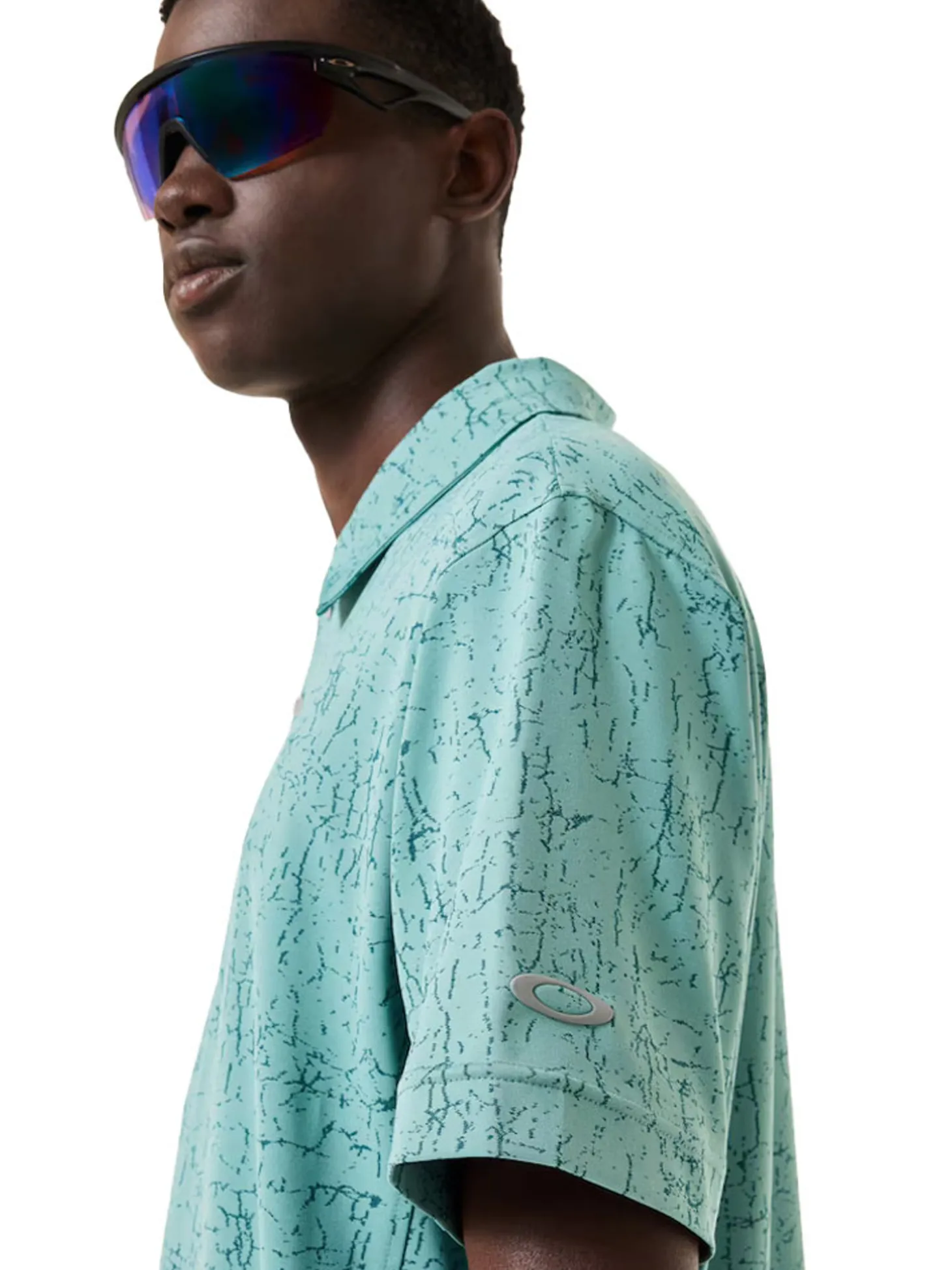 Oakley Resist Jacquard Polo - Pacific