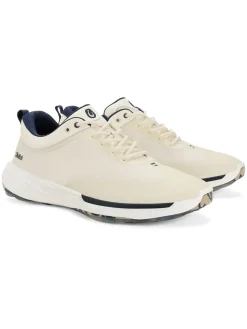 OluKai Mākena Golf Shoes - White Sand/White Sand