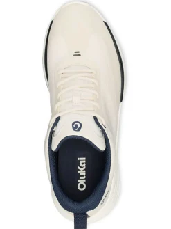 OluKai Mākena Golf Shoes - White Sand/White Sand