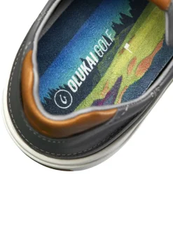 OluKai Wai‘alae Golf Shoes - Ash Red Lava