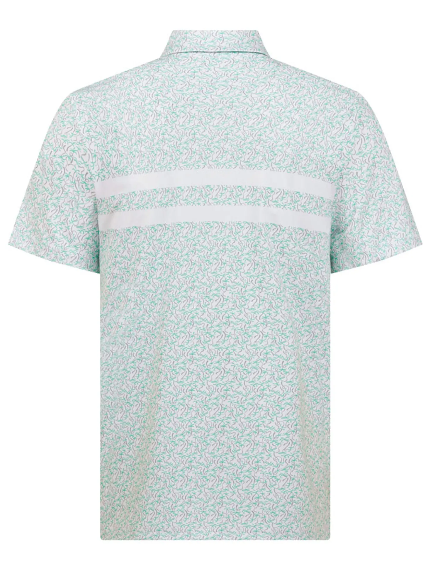 Original Penguin Engineered Novelty Stripe Polo - Bright White