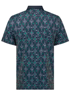 Original Penguin Lattice Cocktail Earl Polo - Black Iris