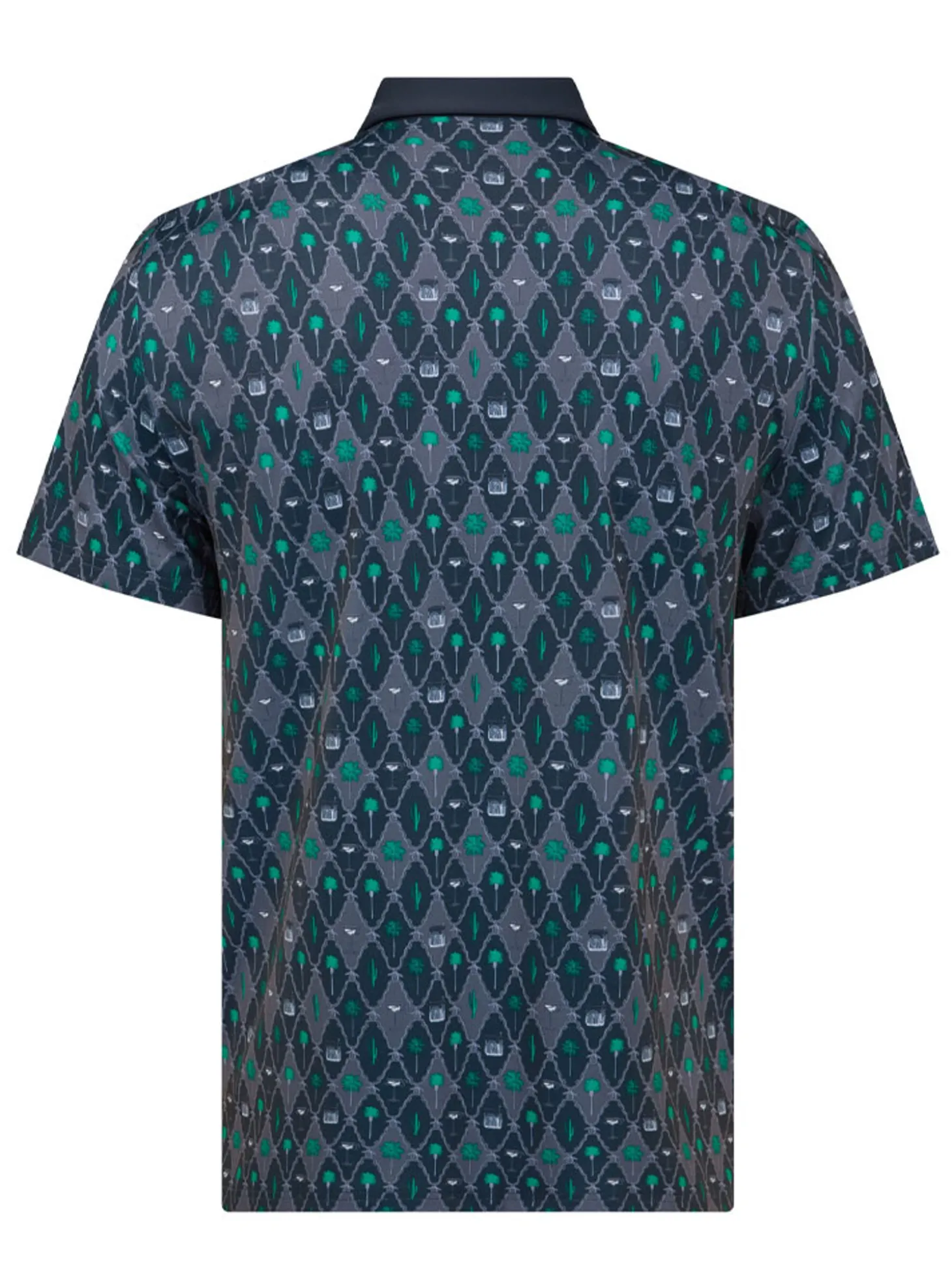 Original Penguin Lattice Cocktail Earl Polo - Black Iris