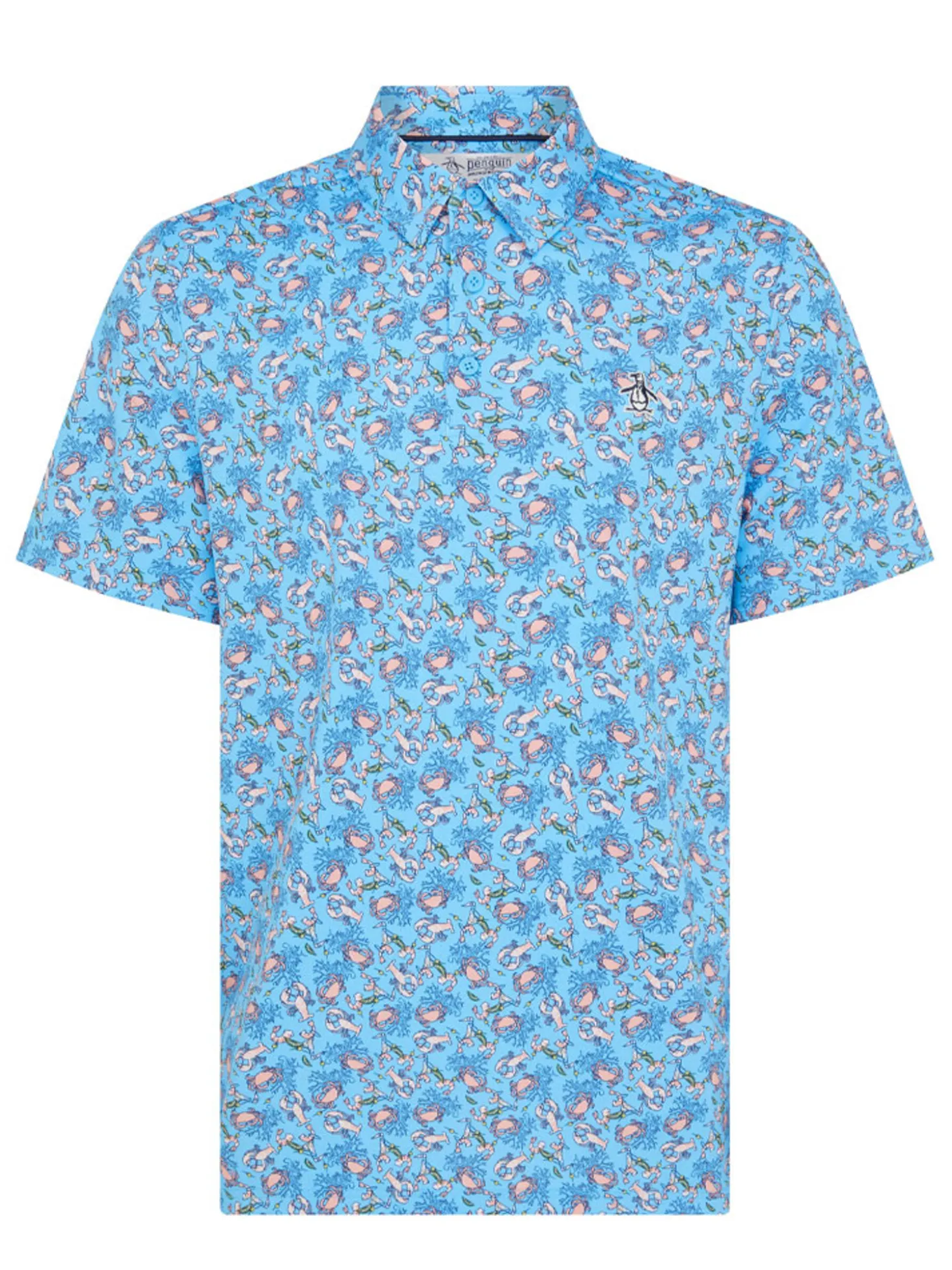 Original Penguin Pete N' The Ocean Polo - Blue Grotto