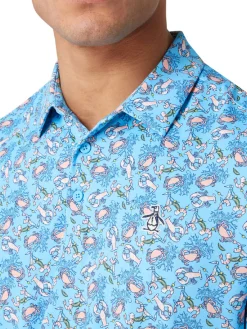 Original Penguin Pete N' The Ocean Polo - Blue Grotto