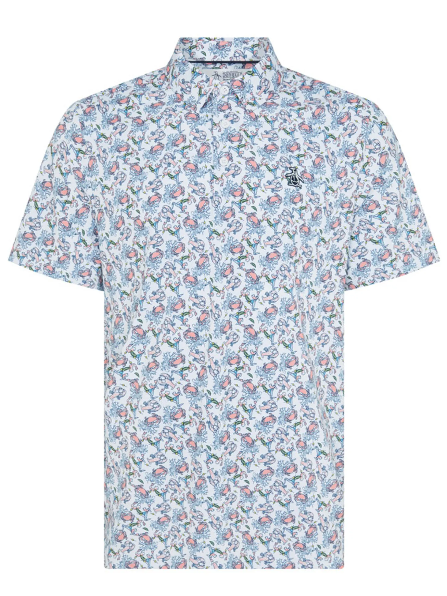 Original Penguin Pete N' The Ocean Polo - Bright White