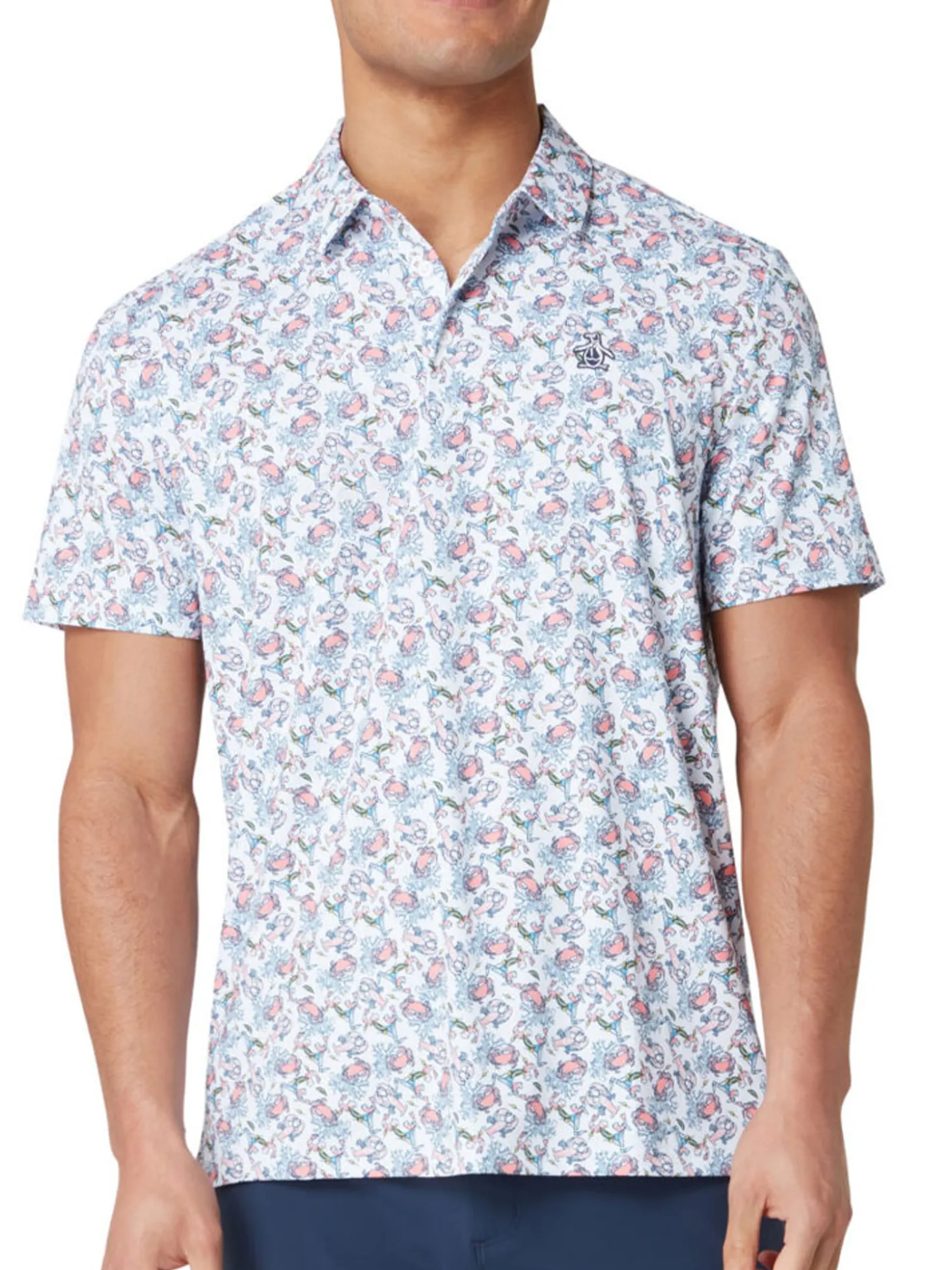 Original Penguin Pete N' The Ocean Polo - Bright White
