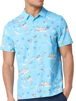 Original Penguin Pete N' The Boat Polo - Blue Grotto