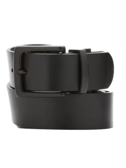 Original Penguin Reversible All Over Pete Printed Belt - Caviar