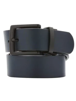 Original Penguin Reversible All Over Pete Printed Belt - Black Iris
