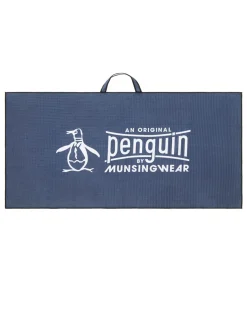 Original Penguin Waffle Golf Towel - Black Iris