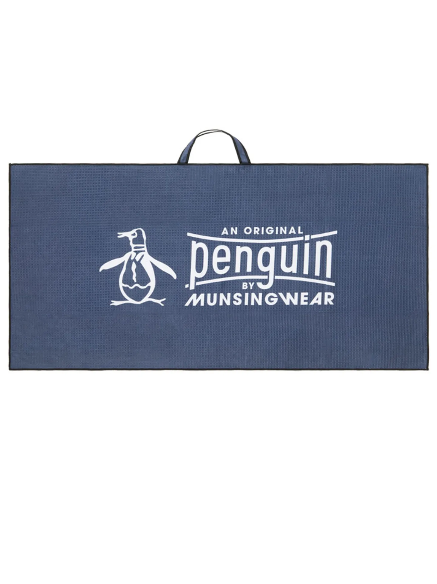 Original Penguin Waffle Golf Towel - Black Iris