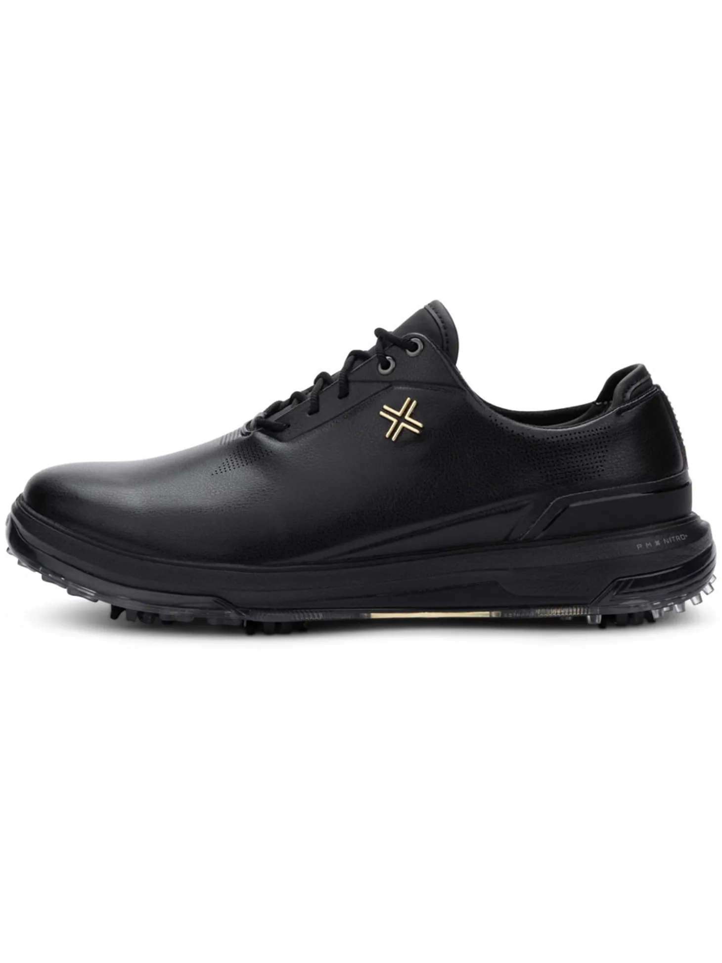 Payntr Golf Eighty Seven SC Golf Shoes - Black/Gold/Black