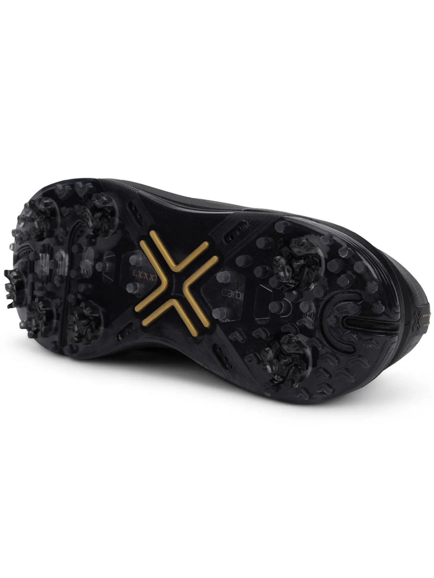 Payntr Golf Eighty Seven SC Golf Shoes - Black/Gold/Black