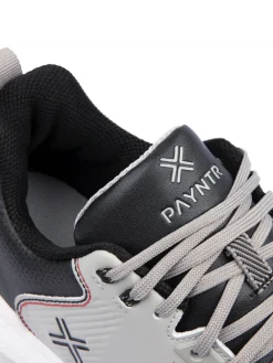Payntr Golf X 003 F Golf Shoes - Grey/Black/Black