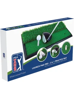 PGA Tour Launch Pad Pro 2 in 1 Driving Mat