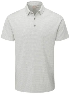 Ping Halcyon Tailored Fit Polo - Silver Multi