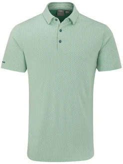 Ping Hershel Polo - Misty Green Multi