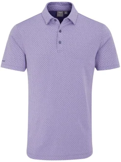 Ping Hershel Polo - Purple Ash Multi