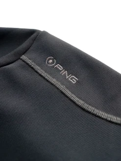 Ping Ramsey 1/2 Zip Ribbed Fleece - Navy