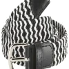 Ping Women's Stretch Webbing Golf Belt - Black/White