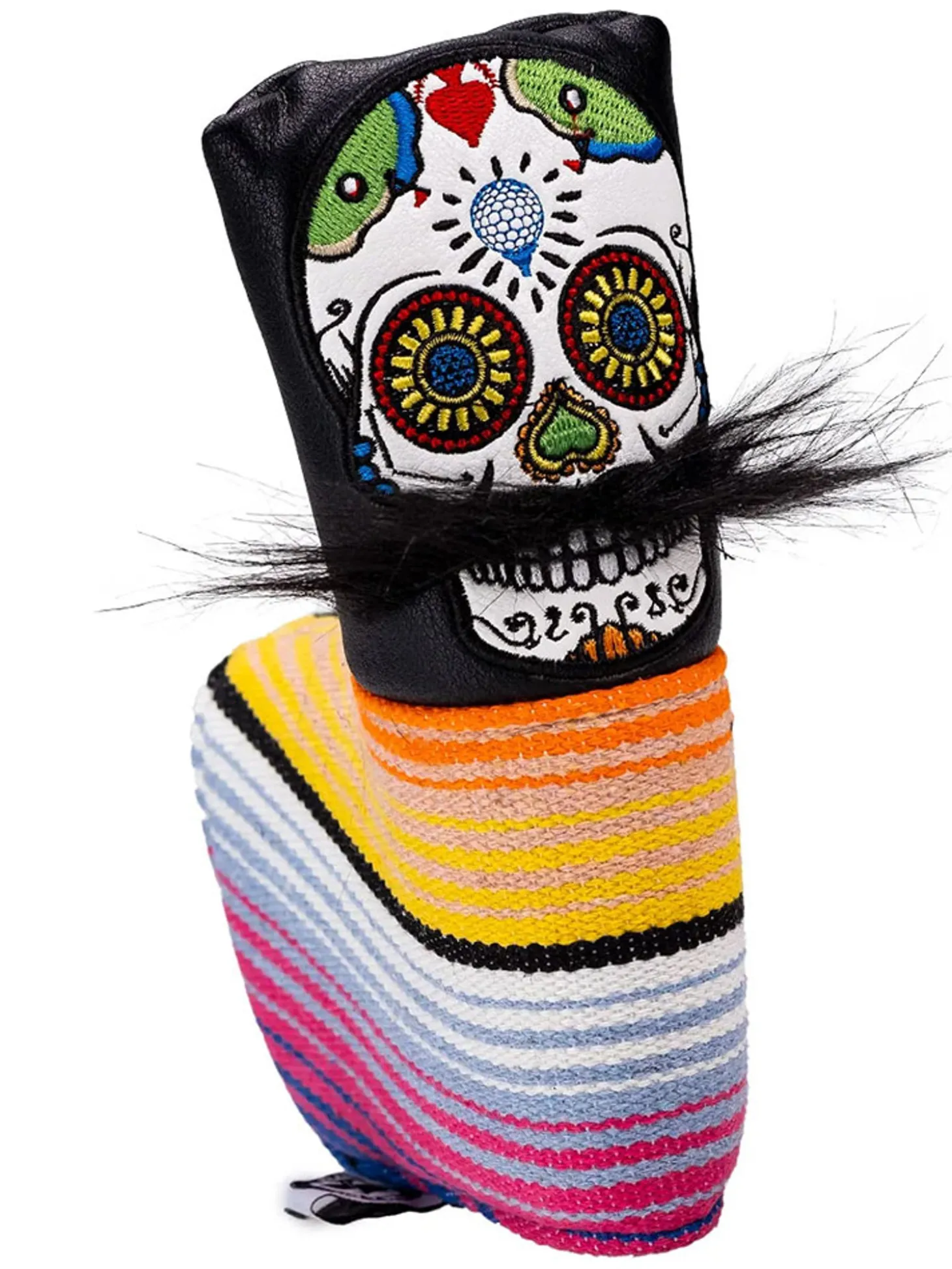 Pins & Aces Club Covers - Mustache Sugar Skull