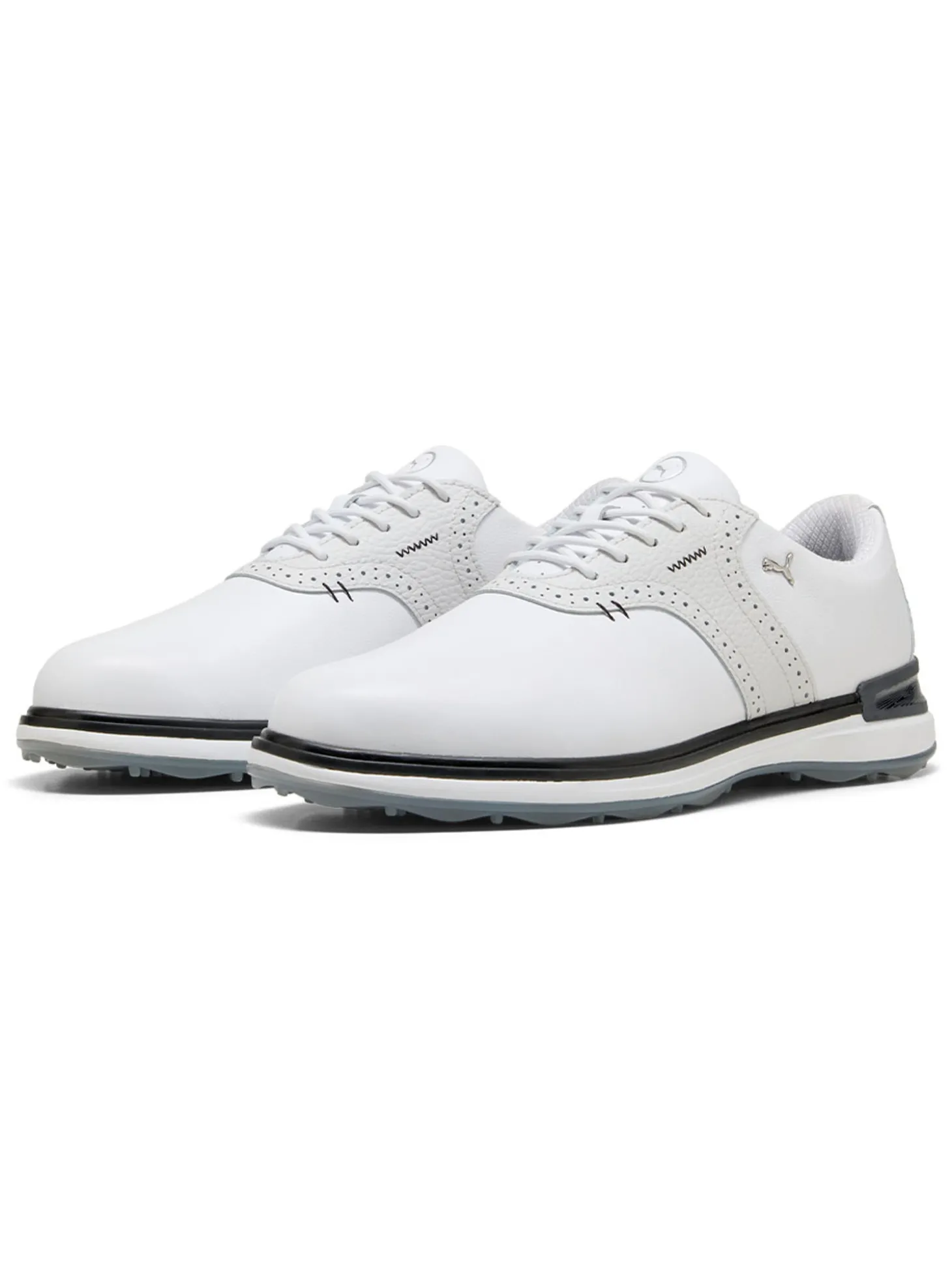 Puma Avant Golf Shoes - Puma White/Ash Grey/Puma Black