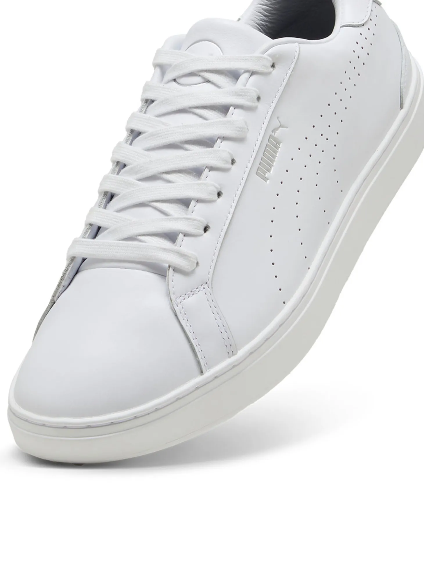 Puma Classic G Golf Shoes - Puma White/Puma White