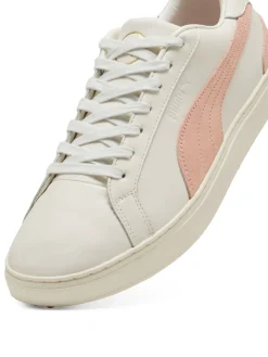 Puma Classic G Peaches Golf Shoes - Warm White/Tropical Peach