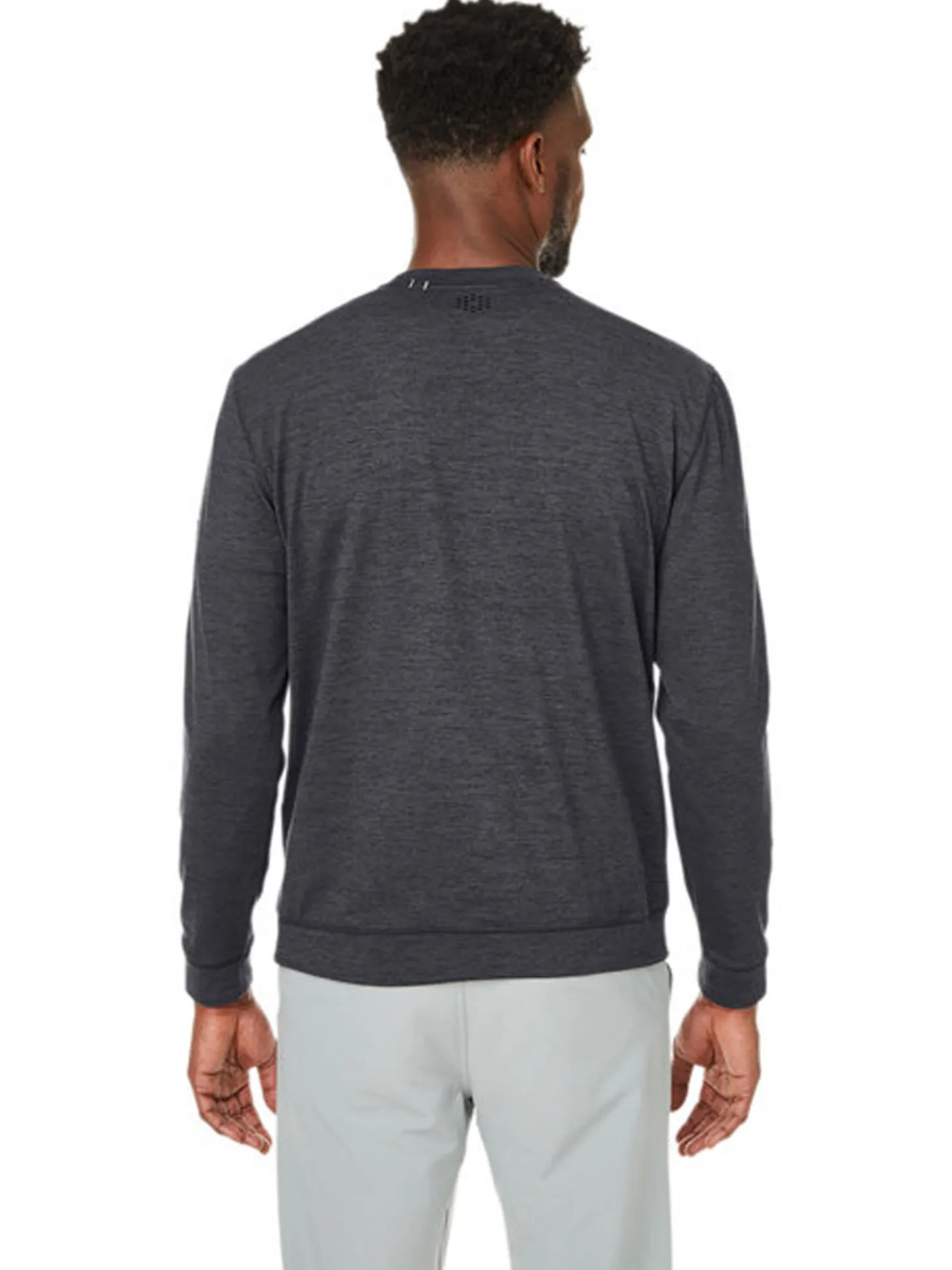 Puma CLOUDSPUN Crewneck - Puma Black Heather