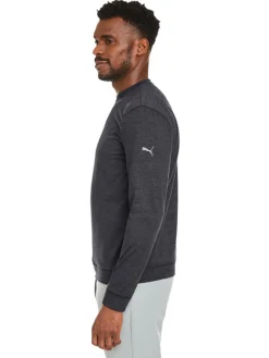 Puma CLOUDSPUN Crewneck - Puma Black Heather