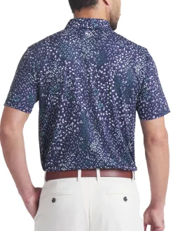 Puma CLOUDSPUN Garden Golf Polo - Deep Navy