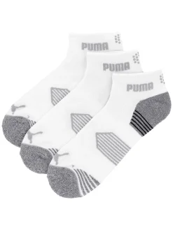 Puma Essential 1/4 Cut 3 Pair Pack Socks