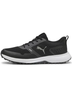 Puma FUSION Grip 6 Golf Shoes - Puma Black/Asphalt