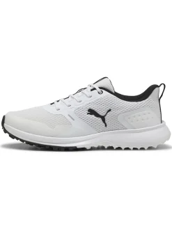 Puma FUSION Grip 6 Golf Shoes - Puma White/Puma Black