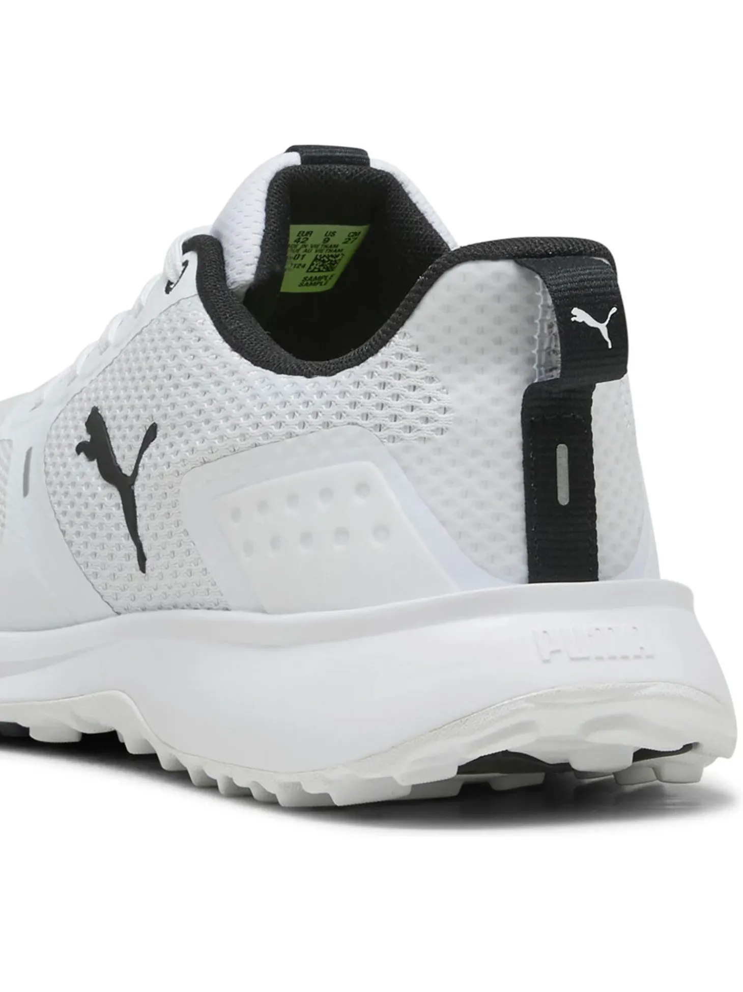Puma FUSION Grip 6 Golf Shoes - Puma White/Puma Black