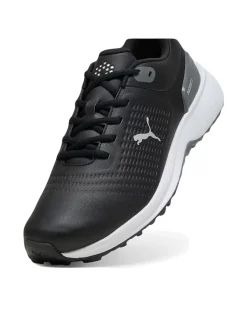 Puma FUSION Plus Spikeless Golf Shoes - Puma Black/Puma White