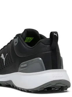 Puma FUSION Plus Spikeless Golf Shoes - Puma Black/Puma White