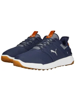 Puma IGNITE Elevate Wide Golf Shoes - Puma Navy/Puma Silver