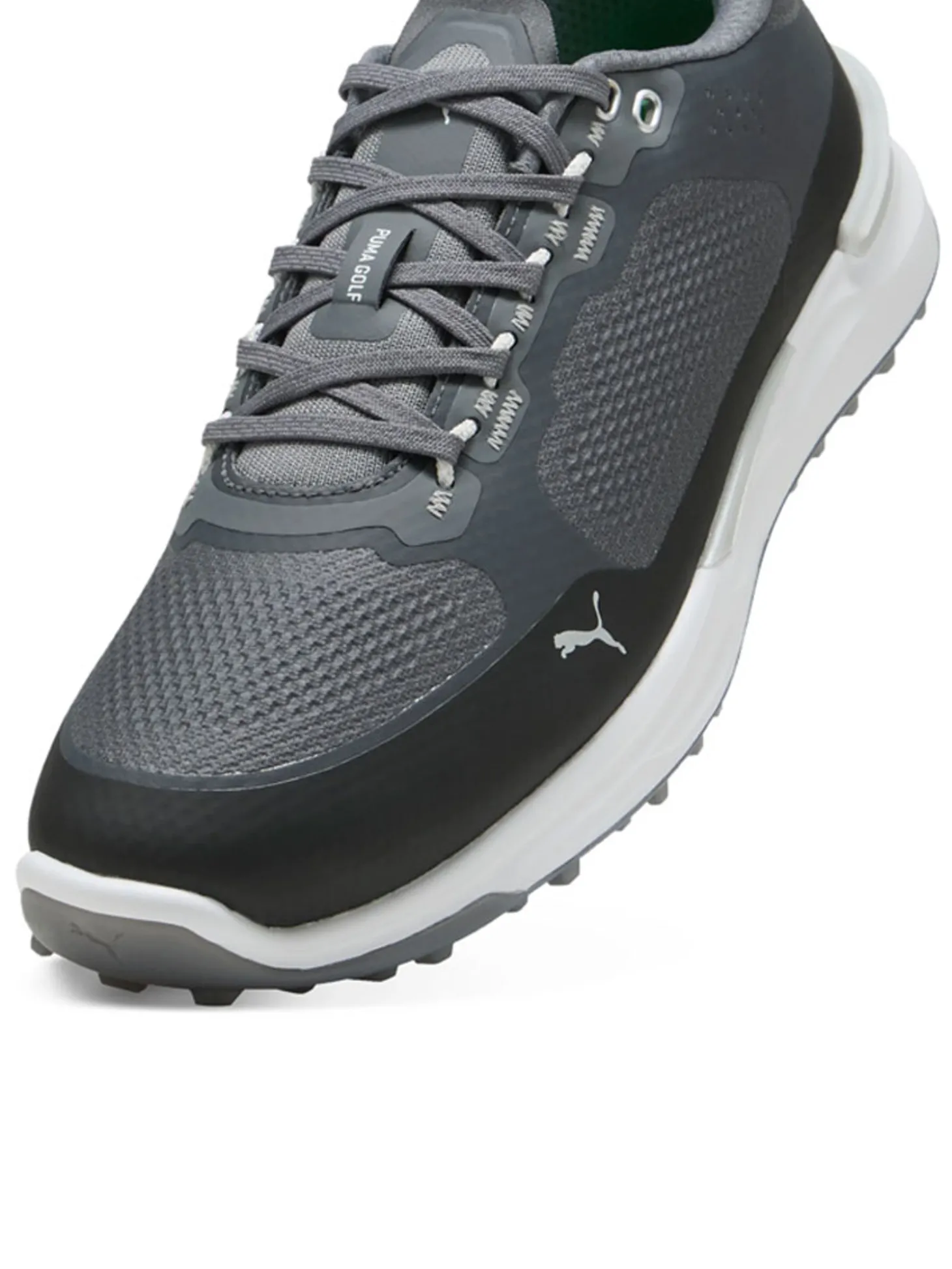 Puma IGNITE Elevate X Spikeless Golf Shoes - Slate Sky/Puma Black/Ash Grey